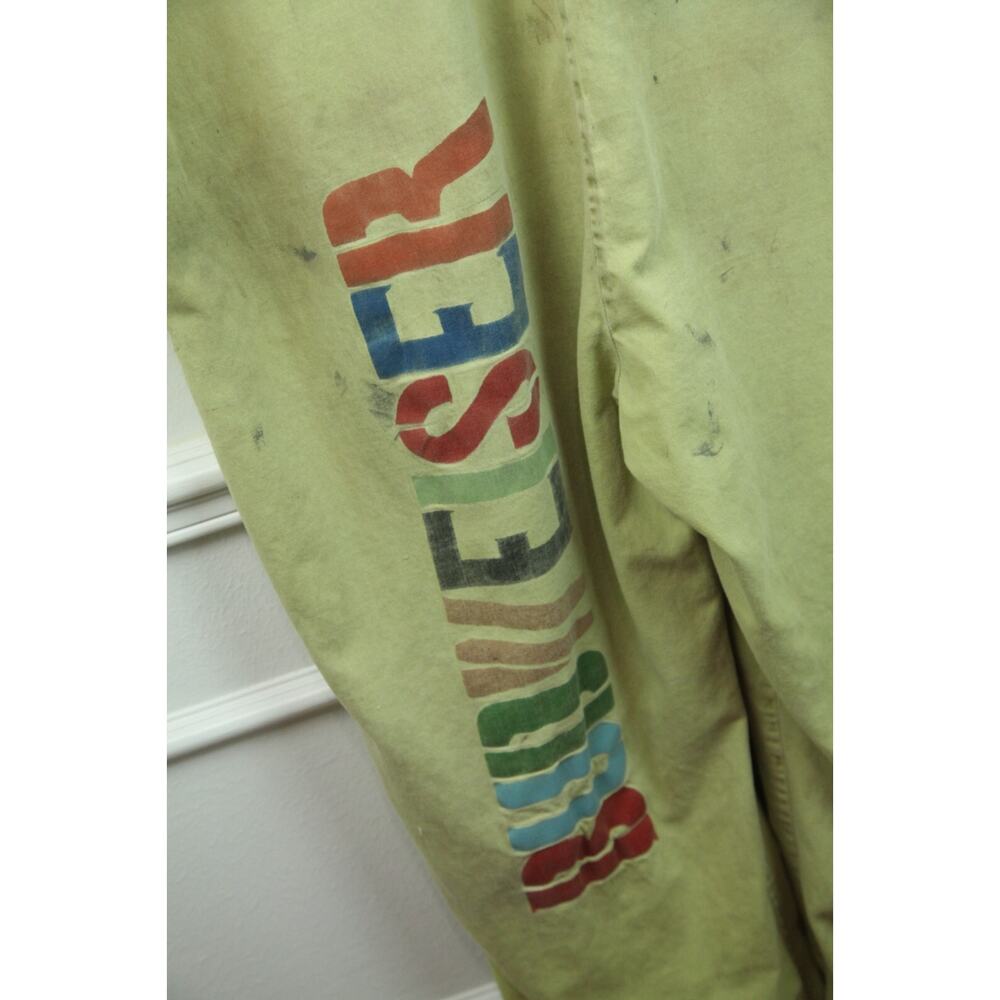 Vintage Jumpsuit Pit Crew Coveralls Panama Budweiser Cargo Ship? USA Made Worn - Picture 15 of 15